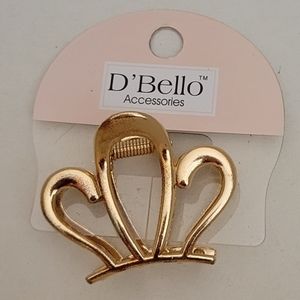 Minimalist Crown Metal Hair Claw Clips